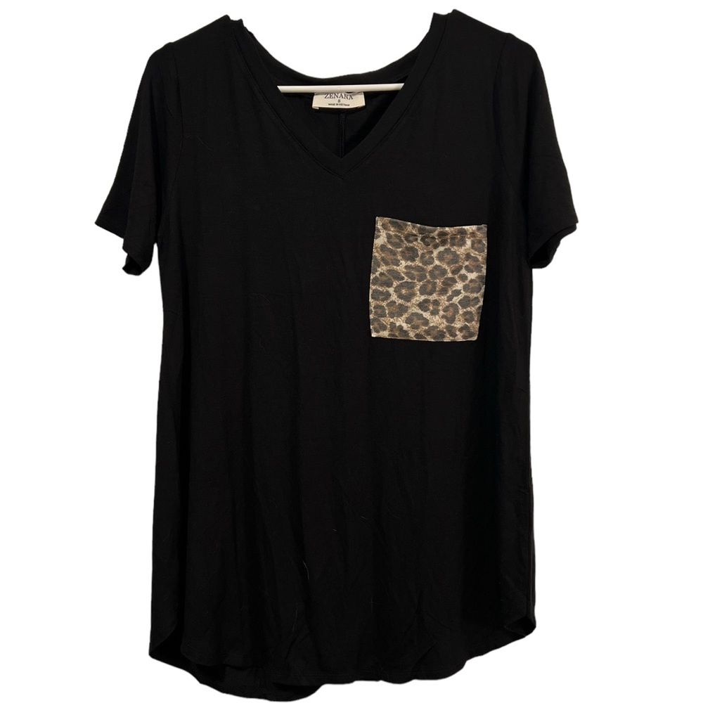 Leopard Pocket T-shirt